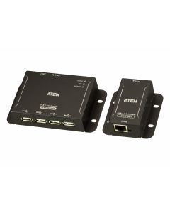 ATEN 4 poorts USB 2.0 Cat 5 Verlenger (tot 50 m)