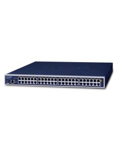 Planet 48x 10/100/1000Mbps RJ-45, PoE, 1U, 440x300x44.5 mm