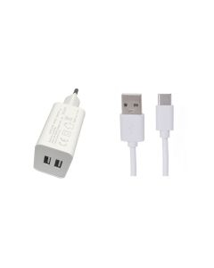 Microconnect USB3.1CA1SETW oplader voor mobiele apparatuur Smartphone Wit AC Binnen