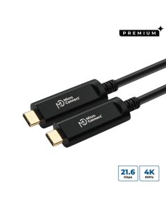 Microconnect USB3.1CC10OP USB-kabel 10 m USB C Zwart