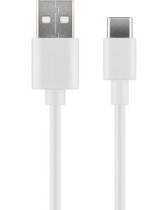 Microconnect USB3.1CCHAR05W USB-kabel USB 2.0 0,5 m USB A USB C Wit
