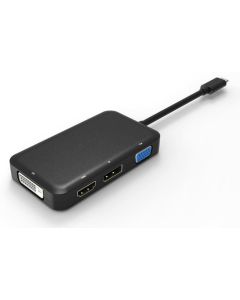 Microconnect USB3.1CCOM10 USB grafische adapter 3840 x 2160 Pixels Zwart