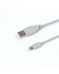 Microconnect USBABMICRO3G USB-kabel USB 2.0 3 m USB A Micro-USB B Grijs