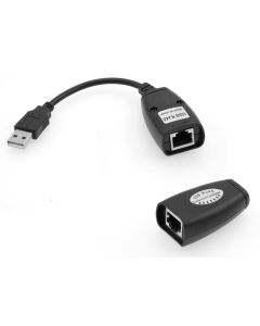 Microconnect USBEXT60M netwerkextender Netwerkzender & -ontvanger Zwart