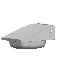 Ventev Wi-Fi Right Angle Wall Mount with Large AP Cover, White