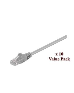 Microconnect V-UTP505VP netwerkkabel Grijs 5 m Cat5e U/UTP (UTP) Rond