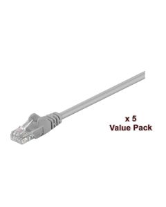 Microconnect V-UTP515VP netwerkkabel Grijs 15 m Cat5e U/UTP (UTP) Rond