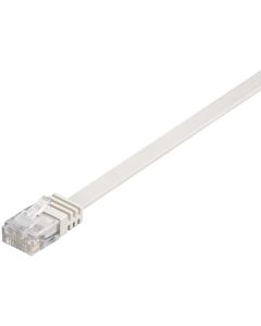 Microconnect V-UTP60025W-FLAT netwerkkabel Wit 0,25 m Cat6 U/UTP (UTP) Plat