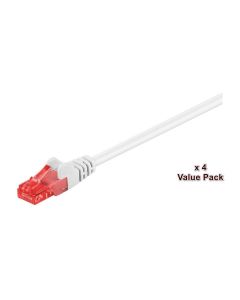 Microconnect V-UTP620WVP netwerkkabel Wit 20 m Cat6 U/UTP (UTP) Rond