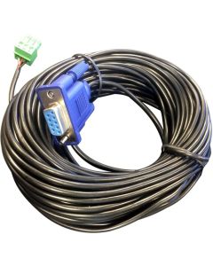 Vivolink VLCPARS232/15M seriële kabel Zwart RS-232