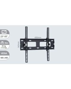 Vivolink VLMW2355T tv-bevestiging 139,7 cm (55") Zwart