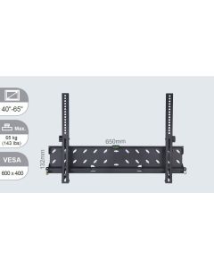 Vivolink VLMW4065T tv-bevestiging 165,1 cm (65") Zwart