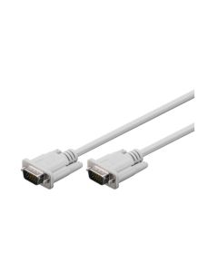 Microconnect VMM102C VGA kabel 2 m VGA (D-Sub) Grijs