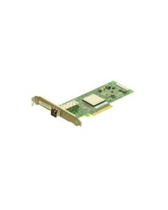 Hewlett Packard Enterprise PCIe 1-port, 8GB, Fiber Channel (FC) 81Q (QLogic) host bus adapter (HBA) board - Has one fully independent 2/4/8 Gb auto-negotiation short wave laser LC port - Requires one low profile (or full height) x8 PCIe slot