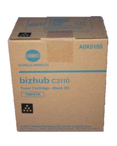 Konica TNP-51K, Black, 5000 p