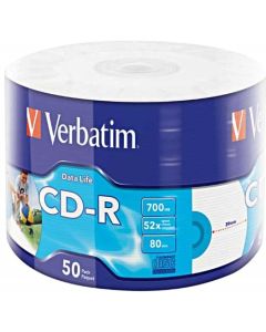 Verbatim 50x CD-R 700 MB 52x 50 stuk(s)