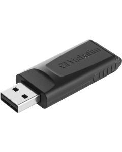 Verbatim Slider - USB-Stick128GB - Zwart