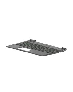 HP L72598-DH1 laptop reserve-onderdeel Behuizingsvoet + toetsenbord