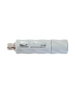 MikroTik Groove 52HPn, 2.4- 5GHz, AR9342-BL1A 600 MHz, 64 MB, Ethernet, 802.11a/b/g/n, PoE in, 9 - 30 V, Level3