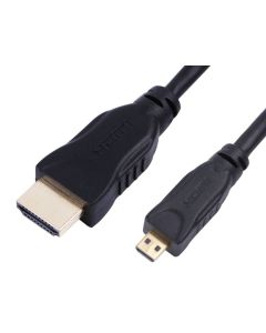 Microconnect HDM19193V2.0D HDMI kabel 3 m HDMI Type D (Micro) HDMI Type A (Standaard) Zwart