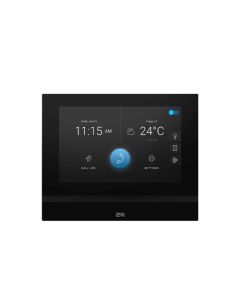 2N Indoor View, Black (requires flush box 91378800 or desk stand 91378802 for an installation)