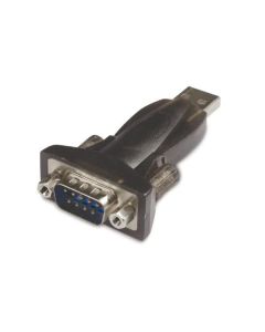 Microconnect USBADB9FC tussenstuk voor kabels RS232 USB A Zwart