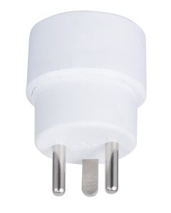 Microconnect GRUPADK netstekker adapter Type K (DK) Type E (FR) Wit