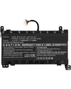CoreParts MBXHP-BA0219 laptop reserve-onderdeel Batterij