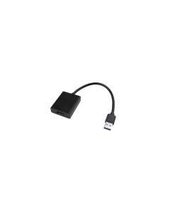 Microconnect MC-USB3.0HDMI video kabel adapter 0,15 m HDMI Type A (Standaard) Zwart