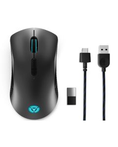Lenovo Legion M600 Wireless Gaming muis Gamen Ambidextrous RF Wireless + Bluetooth + USB Type-A Optisch 16000 DPI