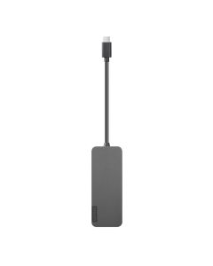 Lenovo 4X90X21427 interface hub USB 3.2 Gen 2 (3.1 Gen 2) Type-C 20000 Mbit/s Grijs