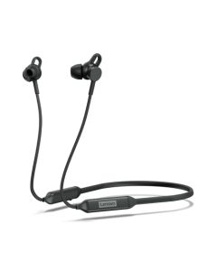 Lenovo 4XD1B65028 hoofdtelefoon/headset Bedraad en draadloos In-ear Oproepen/muziek Micro-USB Bluetooth Zwart