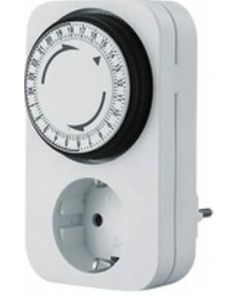 Bachmann Mechanical timer switches, 24h, 16A/230V~/3680W, white