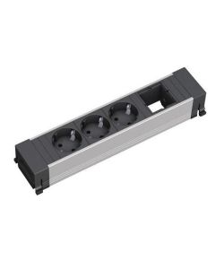 Bachmann 3 Outlets, Aluminium
