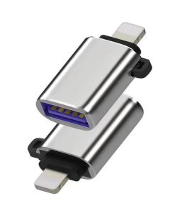 Microconnect MC-LIGHTUSB3 USB-kabel USB 3.2 Gen 1 (3.1 Gen 1) Lightning USB A Zilver