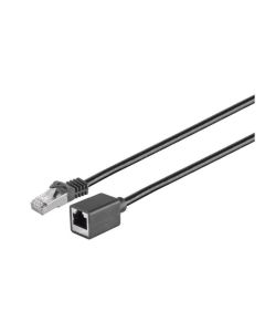 Microconnect SFTP6A03EXT netwerkkabel Zwart 3 m Cat6a S/FTP (S-STP) Rond