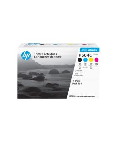 Samsung CLT-P504C 4-pack originele cyaan/magenta/gele/zwarte tonercartridge