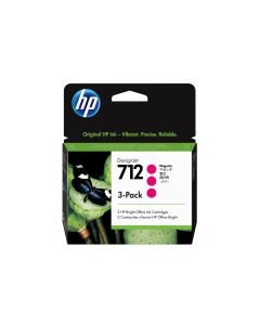 HP 712 29 ml inktcartridge voor DesignJet, magenta, 3-pack