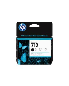 HP 712 80 ml inktcartridge voor DesignJet, zwart
