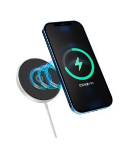 eSTUFF ES638100 oplader voor mobiele apparatuur Smartphone Aluminium AC Draadloos opladen Snel opladen Binnen