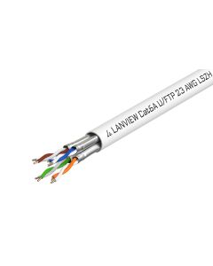 Lanview LVN122430 netwerkkabel Wit 500 m Cat6a U/FTP (STP) Rond