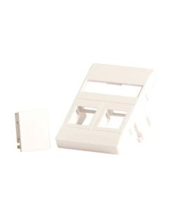 Lanview LVN127866 veiligheidsplaatje voor stopcontacten Wit