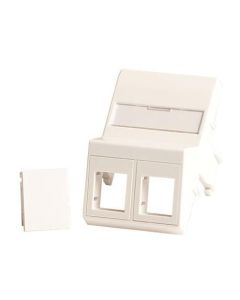 Lanview LVN127871 veiligheidsplaatje voor stopcontacten Wit