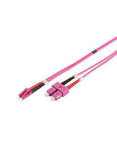 Lanview LVO231814 InfiniBand en Glasvezelkabel 2 m LC SC Paars