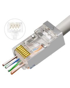 Lanview LVN125310 kabel-connector RJ45 Transparant