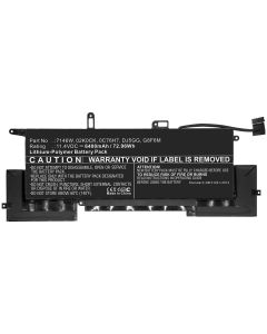 CoreParts MBXDE-BA0204 laptop reserve-onderdeel Batterij