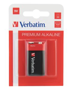 Verbatim 9V-alkalinebatterij