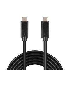 Vivolink PROUSBCMM1.8 USB-kabel USB 3.2 Gen 1 (3.1 Gen 1) 1,8 m USB C 5 Gbit/s 40 W Zwart