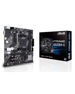 ASUS PRIME A520M-K AMD A520 Socket AM4 micro ATX
