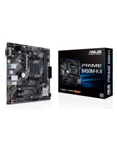 ASUS Prime B450M-K II AMD B450 Socket AM4 micro ATX